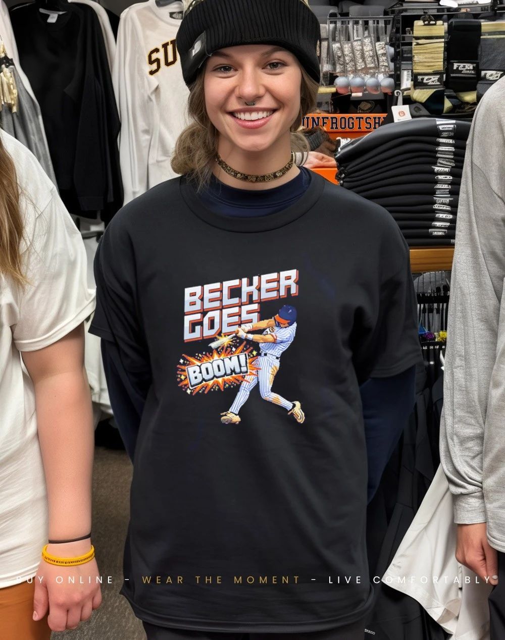 Eric Becker Virginia Cavaliers Becker Goes Boom shirt