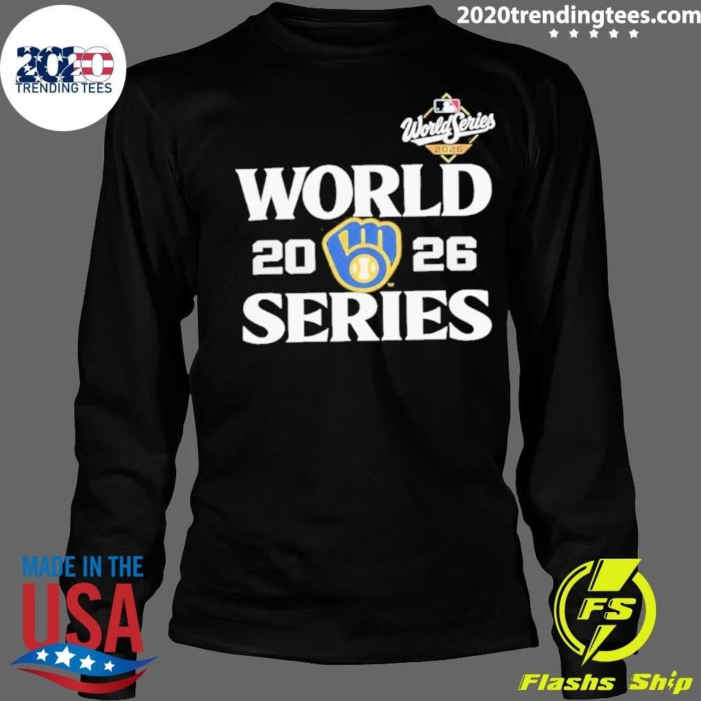Milwaukee Brewers World Series 2026 Ball Glove Logo Shirt