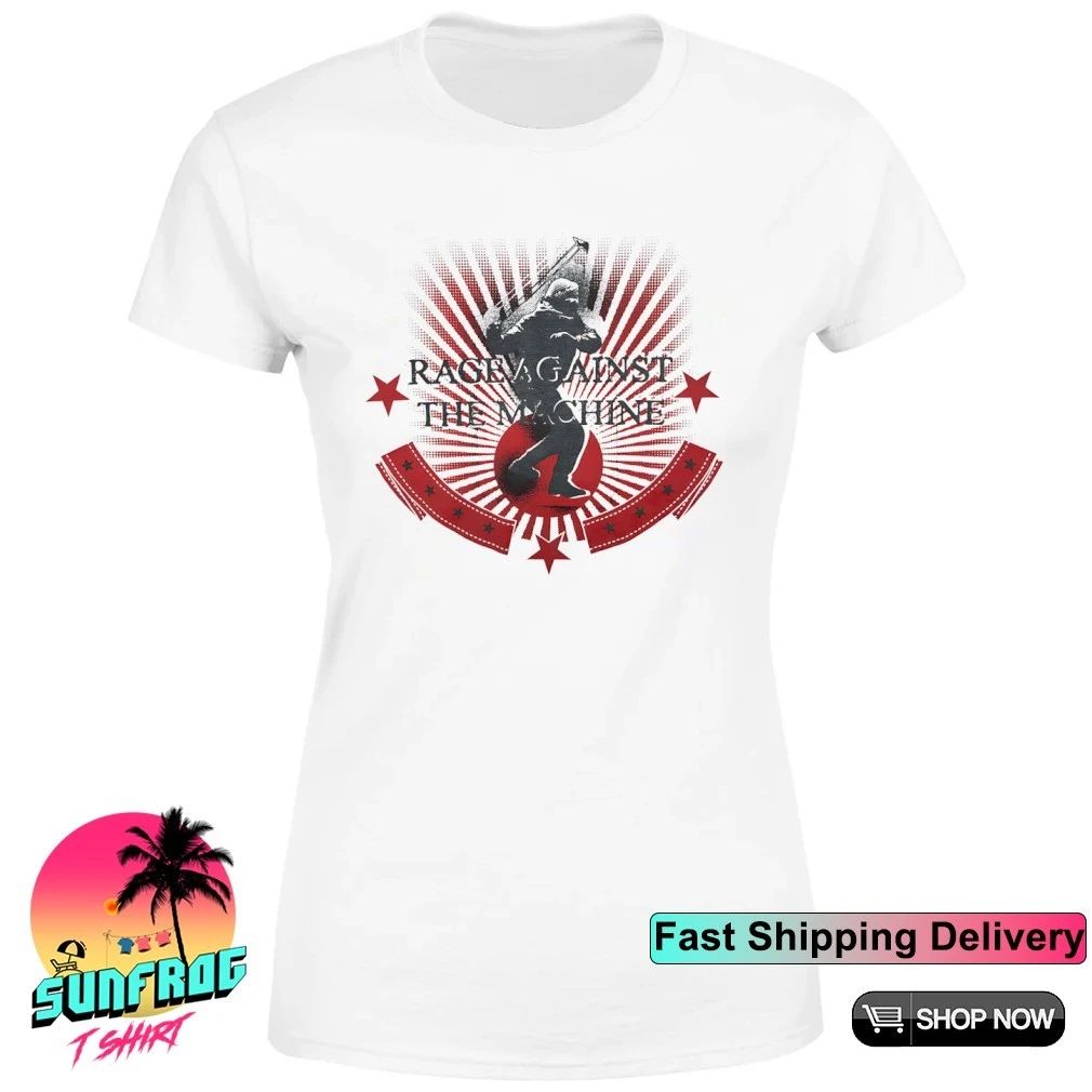 Militia figure wicked rage against the machine shirt