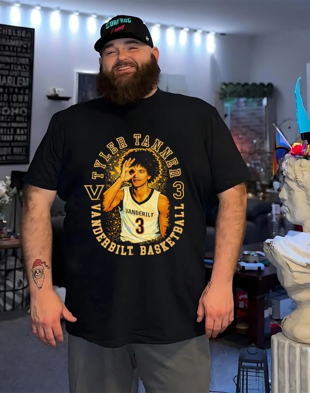 Tyler Tanner Vanderbilt Commodores MM26 graphic shirt