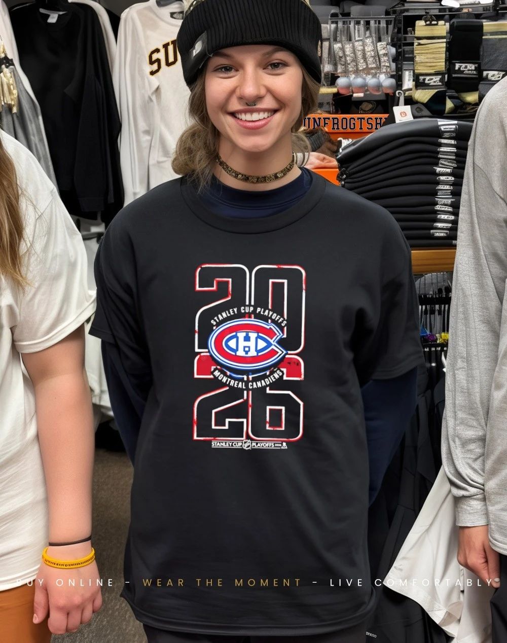 Montréal Canadiens 2026 Stanley Cup Playoffs Participant shirt
