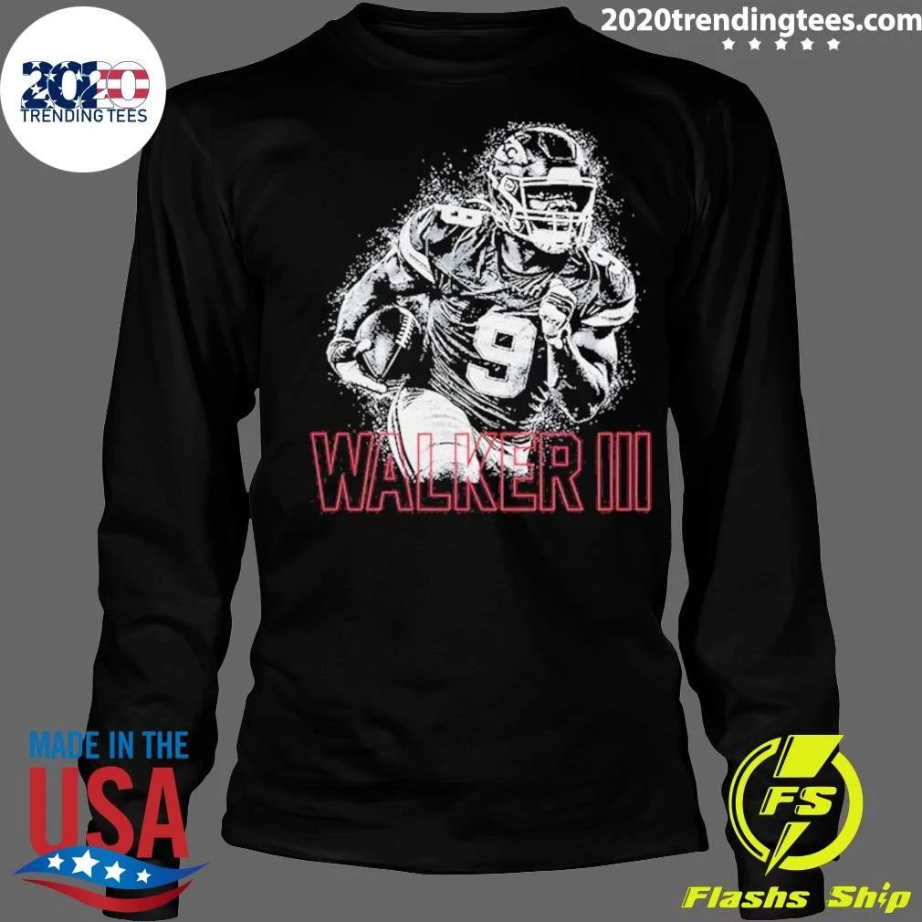 Walker Iii Halftone Kenneth Walker Red Kingdom Graphic Shirt