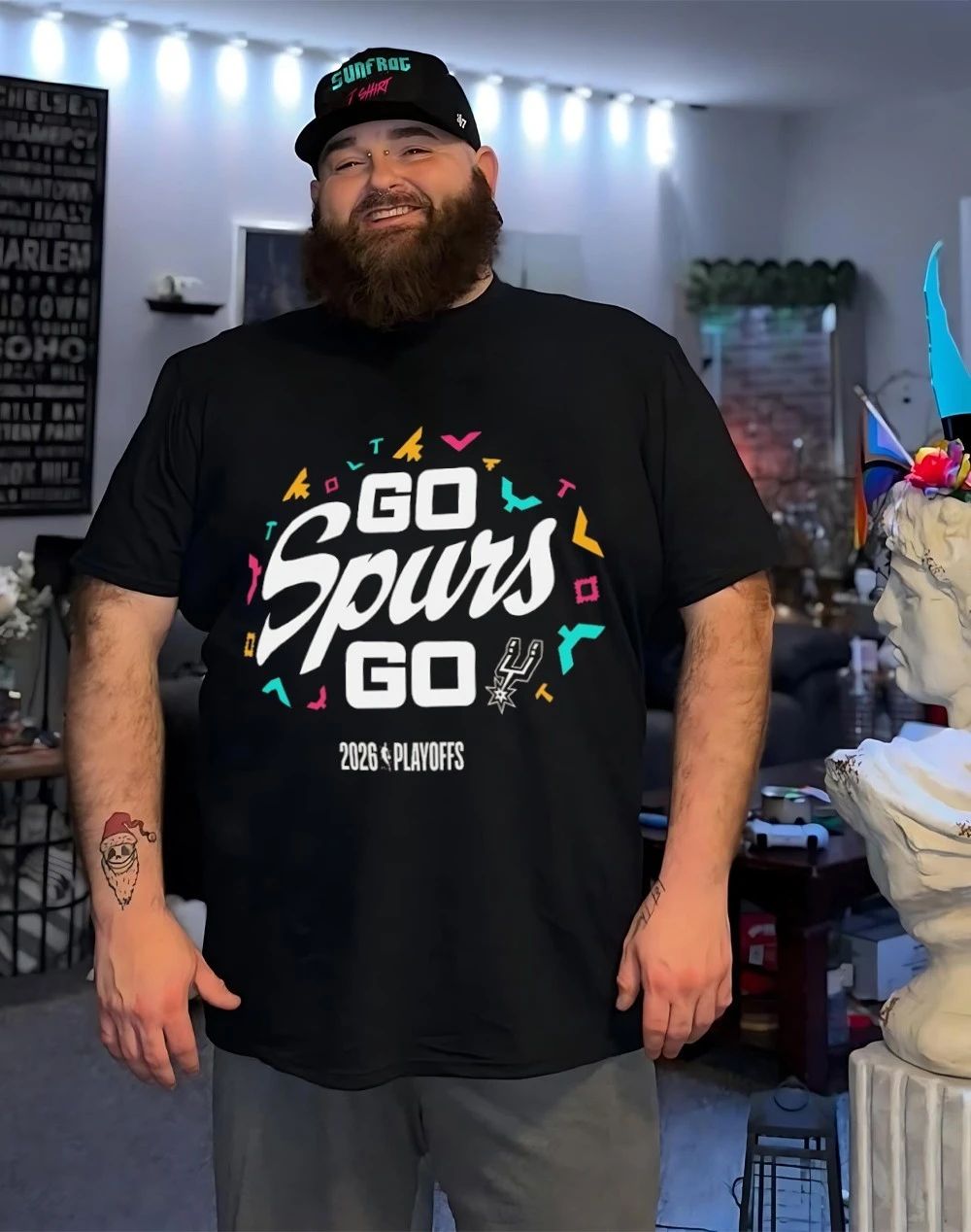San Antonio Spurs 2026 NBA Playoffs GO SPURS GO shirt