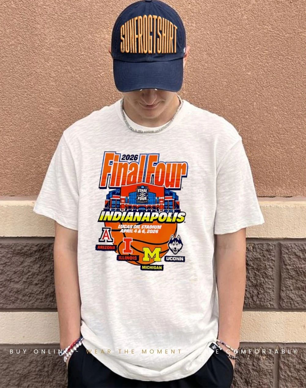2026 Final Four Indianapolis Lucas Oil Stadium 4 Team Shirt