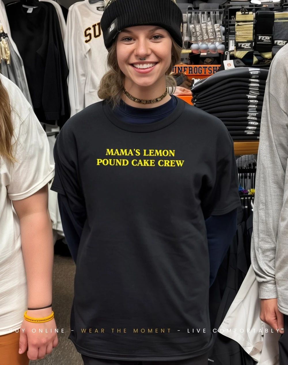 Mama’s Lemon Pound Cake Crew Shirt