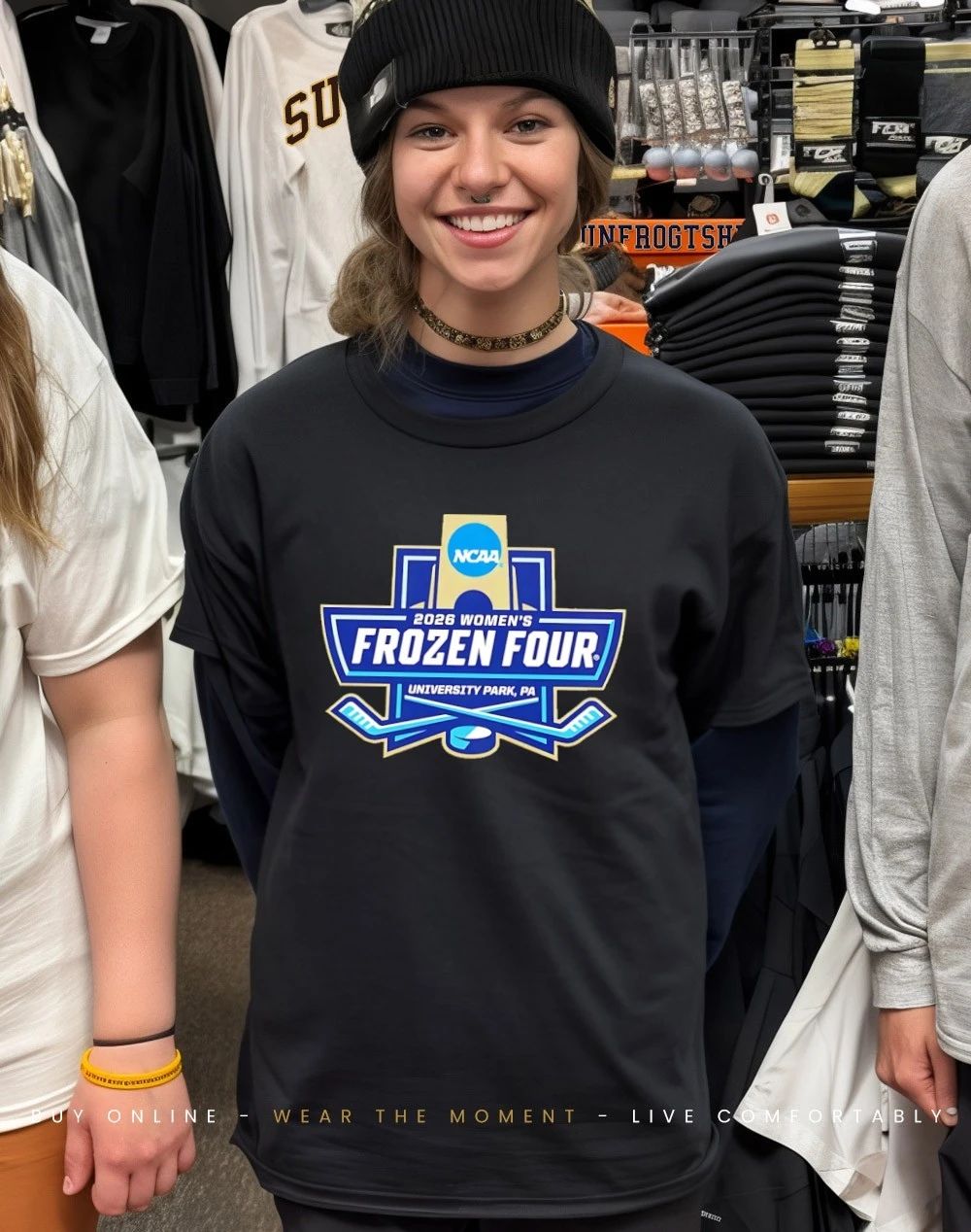 NCAA 2026 Women’s Frozen Four University Park Pennsylvania Logo shirt