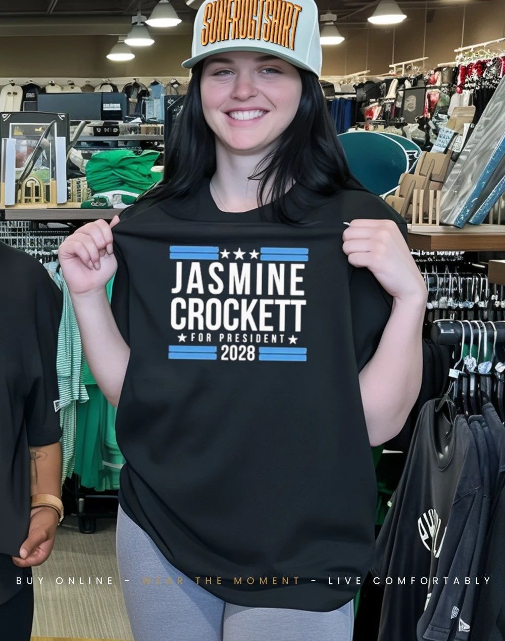 Jasmine Crockett For President 2028 shirt