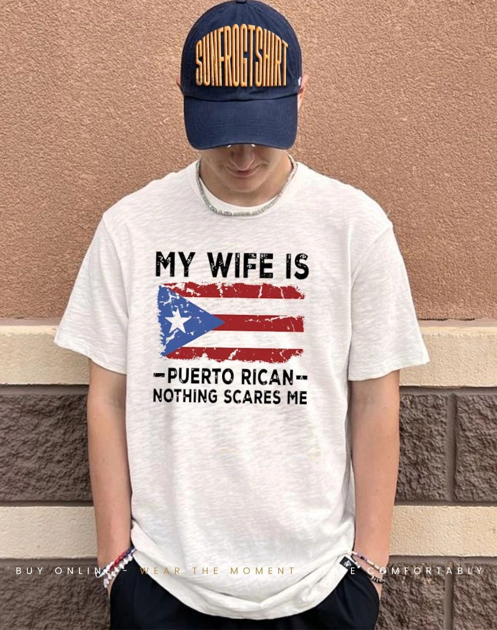My Wife Is Puerto Rican Nothing Scares Me 2026 WBC shirt