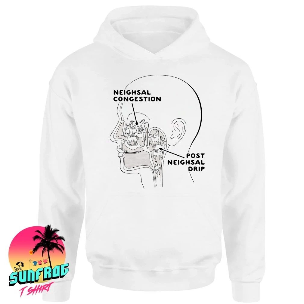 Neighsal congestion post neighsal drip shirt