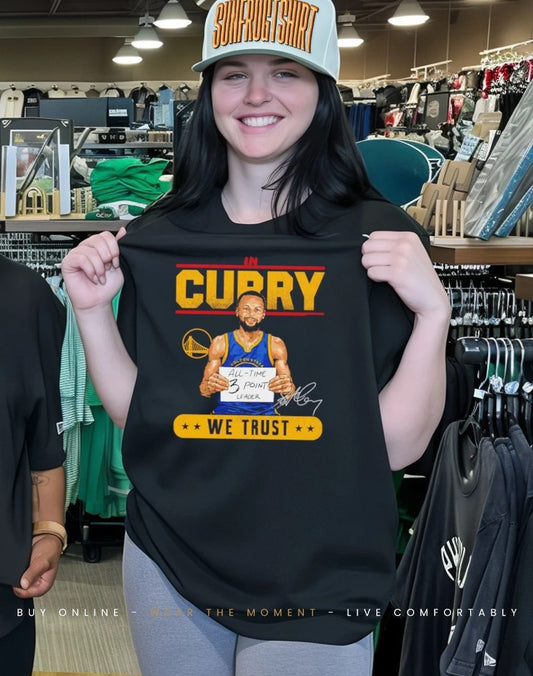 Steph Curry Golden State Warriors 3 Point Leader Trust signature shirt