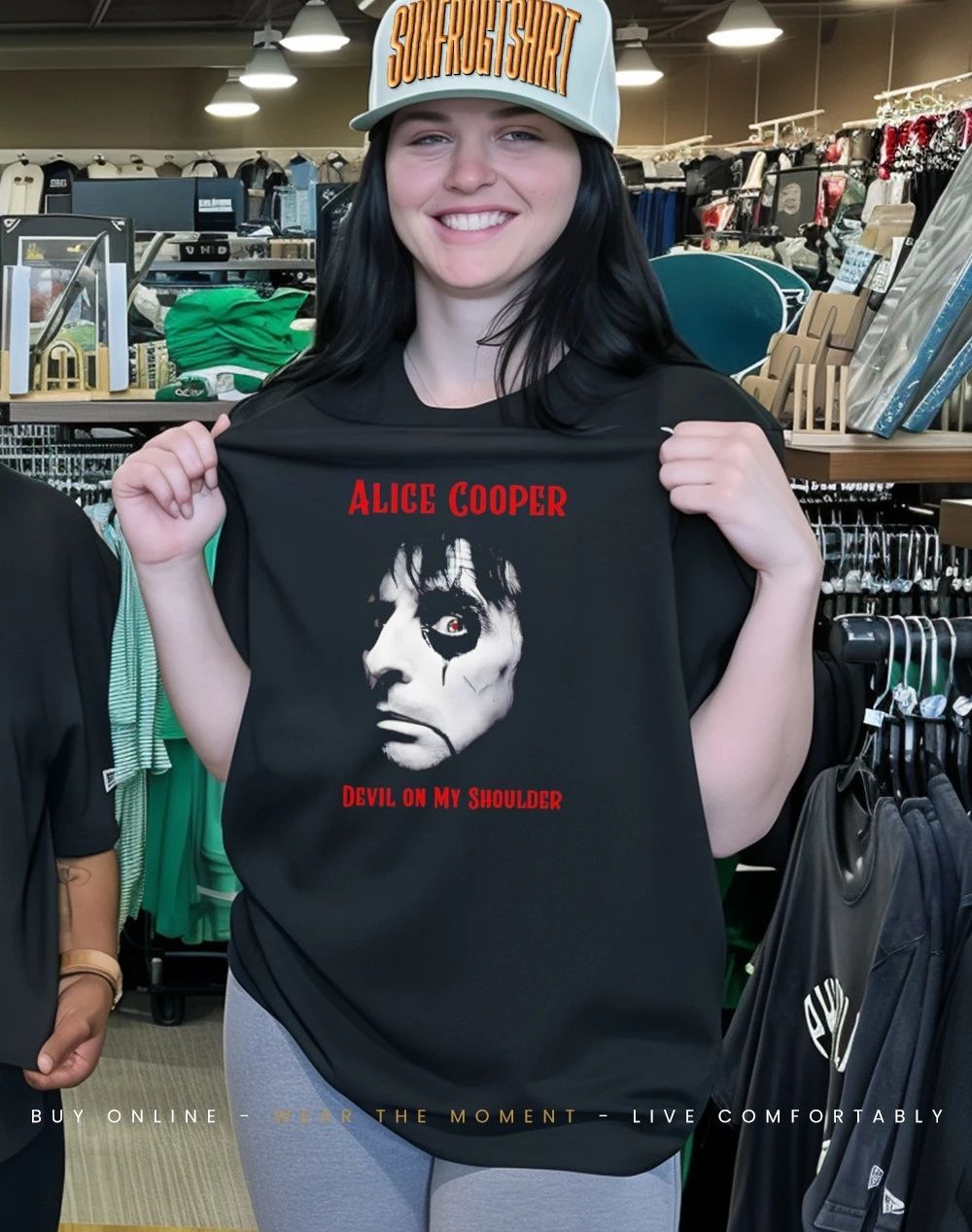 Alice Cooper Devil on My Shoulder shirt