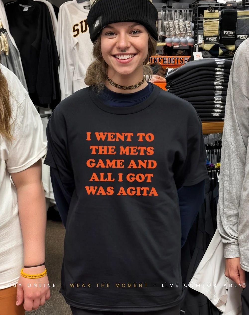 I went to the Mets game and all I got was agita shirt