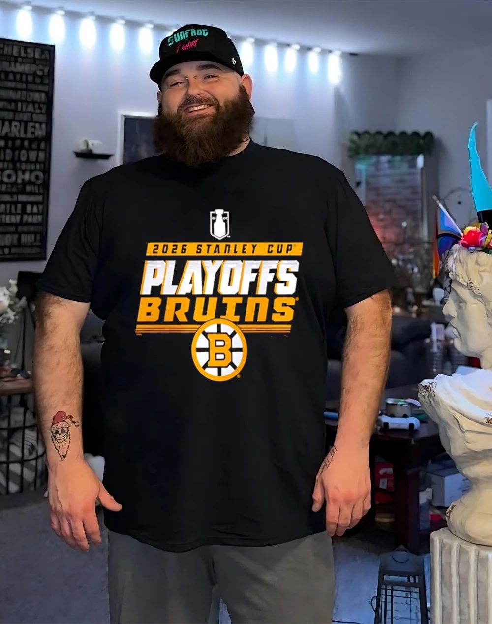 Boston Bruins Black 2026 NHL Playoff Participant shirt
