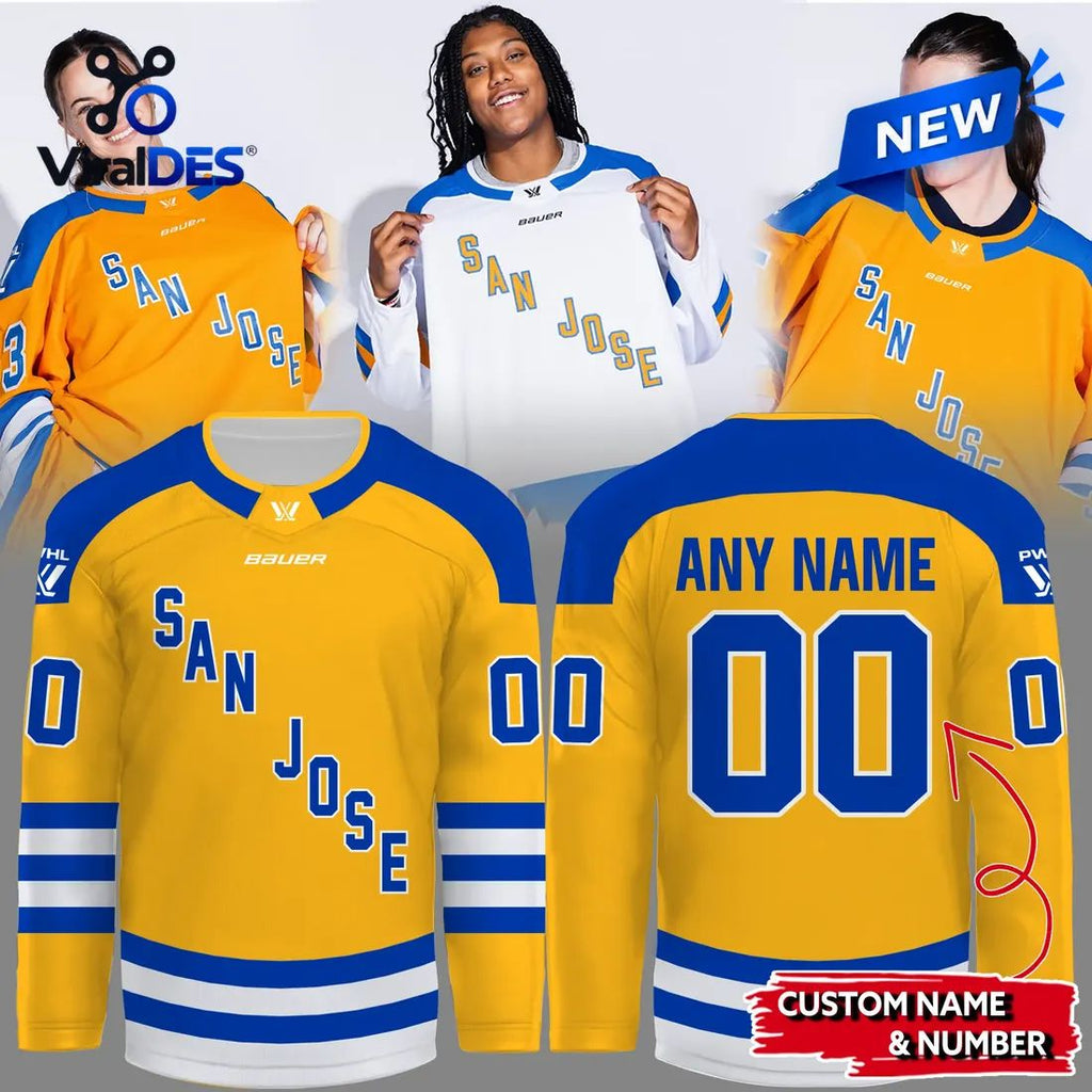 PWHL San Jose 2026 Limited Edition Jersey