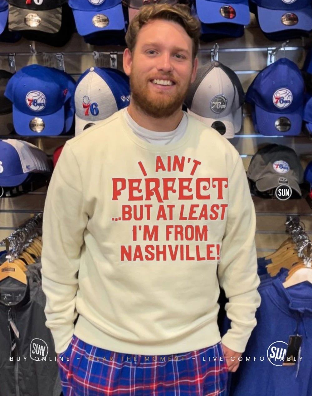 I ain’t perfect but at least I’m from Nashville shirt