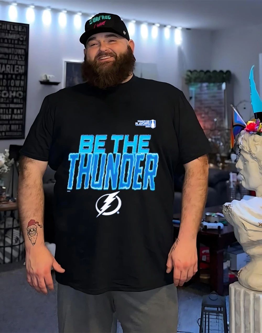 Tampa Bay Lightning Be The Thunder 2026 Stanley Cup Playoffs Slogan shirt