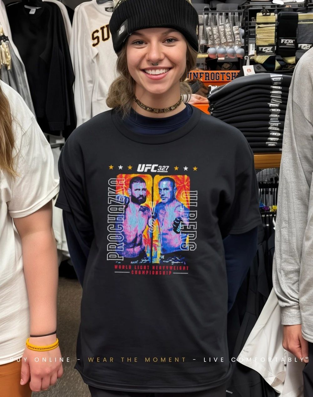 UFC 327 Prochazka Vs Ulberg Match Up 2026 shirt