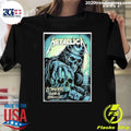 Metallica Life Burn Faster Las Vegas Nv 2026 Event Poster At Sphere On October 15 And 17 2026 Shirt