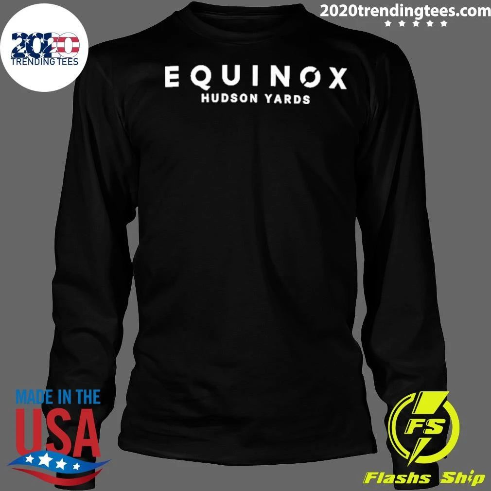 Noah Schnapp Wearing Equinox Hudson Yards Shirt