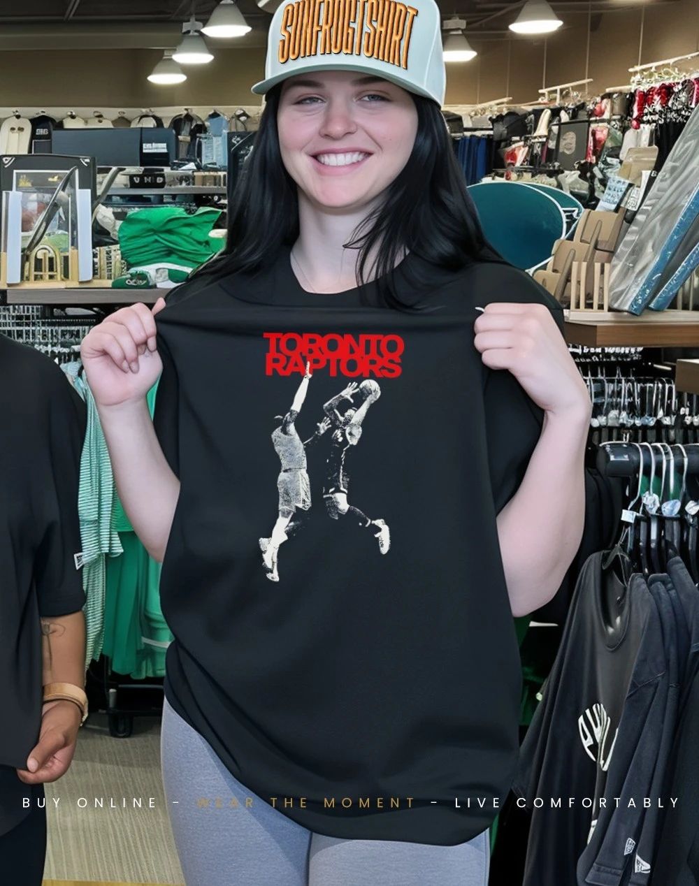 Toronto Raptors Luxe Signature Dunk graphic shirt