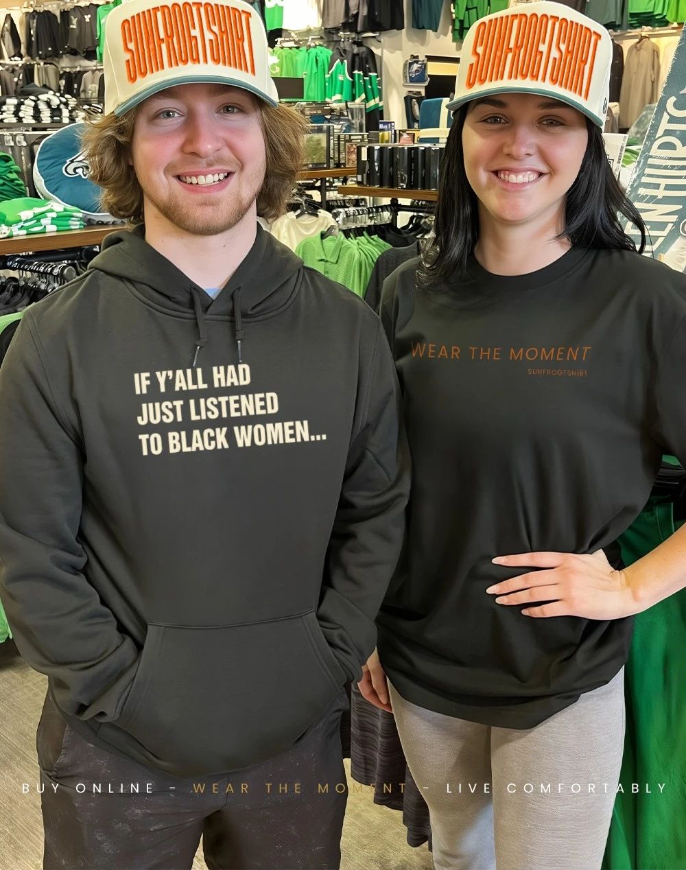If y’all had just listened to black women text shirt