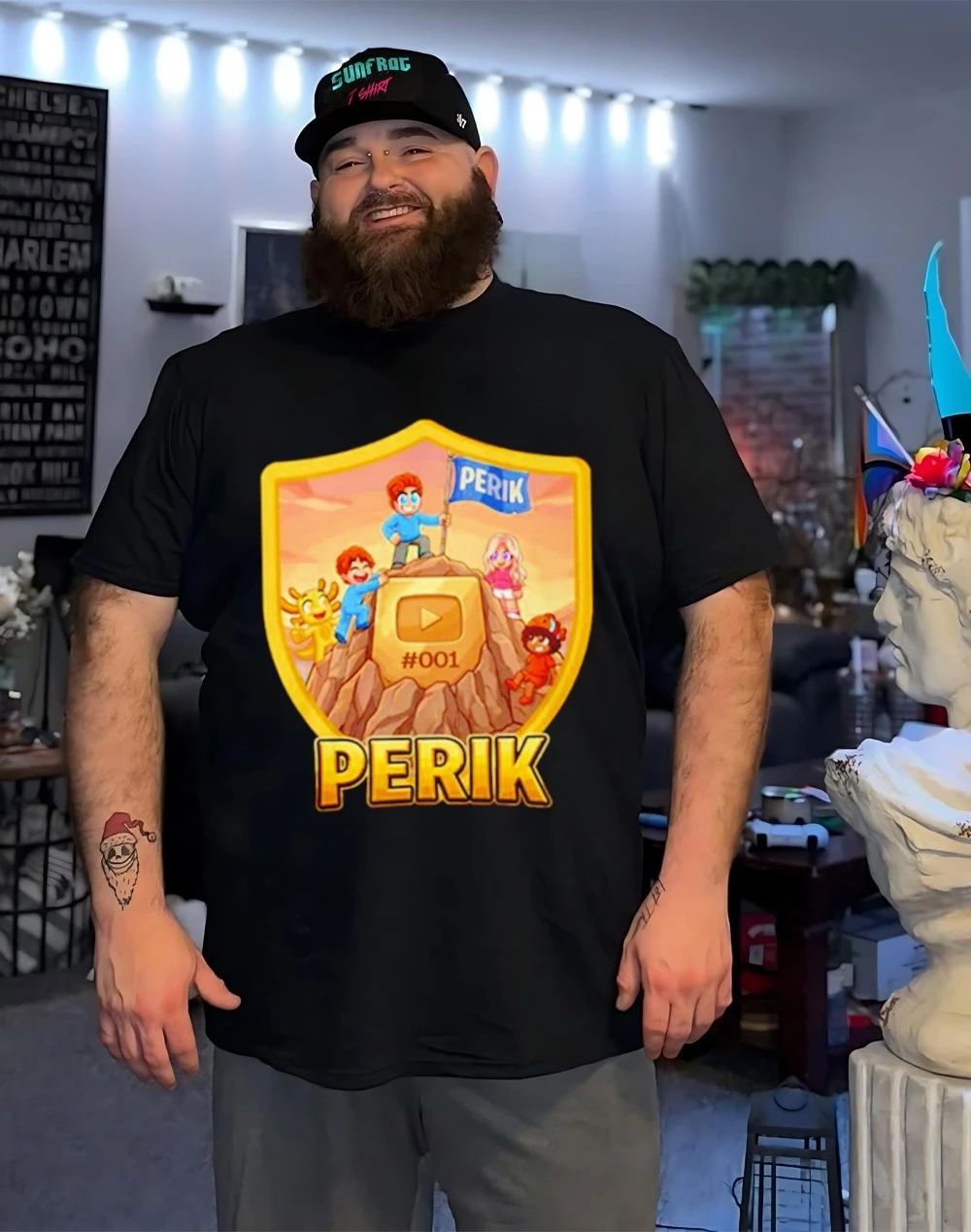 Perik 3 Ars cartoon shirt