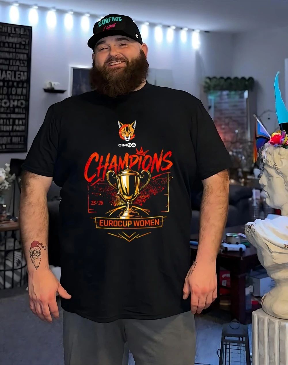 Cimsa CBK Mersin 2026 EuroCup Women Champions shirt