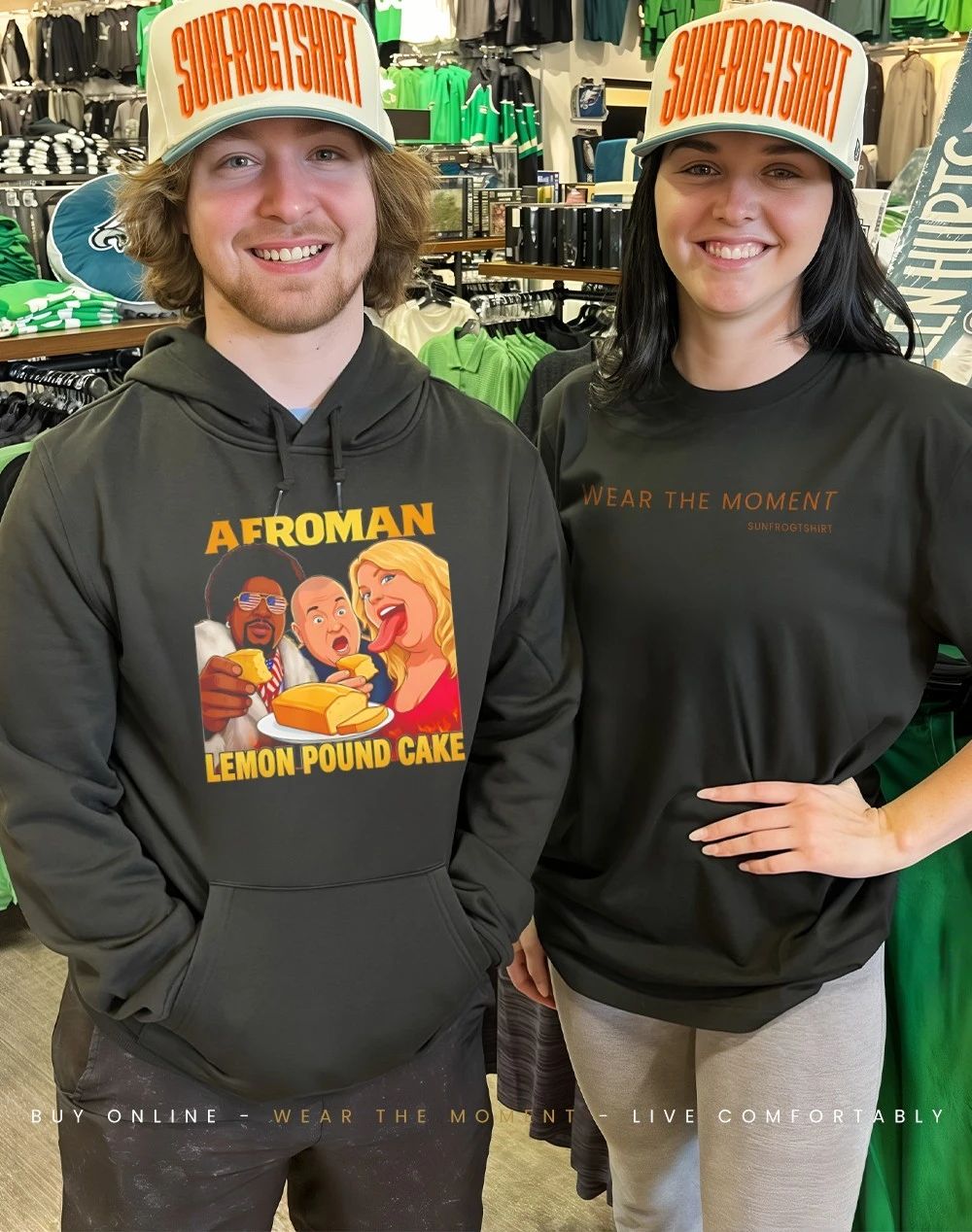 Afroman Lemon Pound Cake caricature shirt