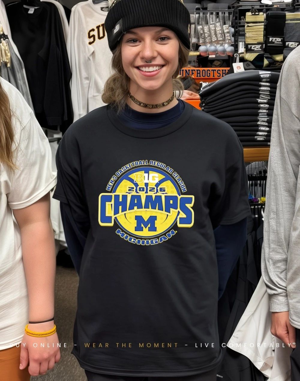 Michigan Wolverines 2026 Big Ten Men’s Basketball Regular Season Champions shirt