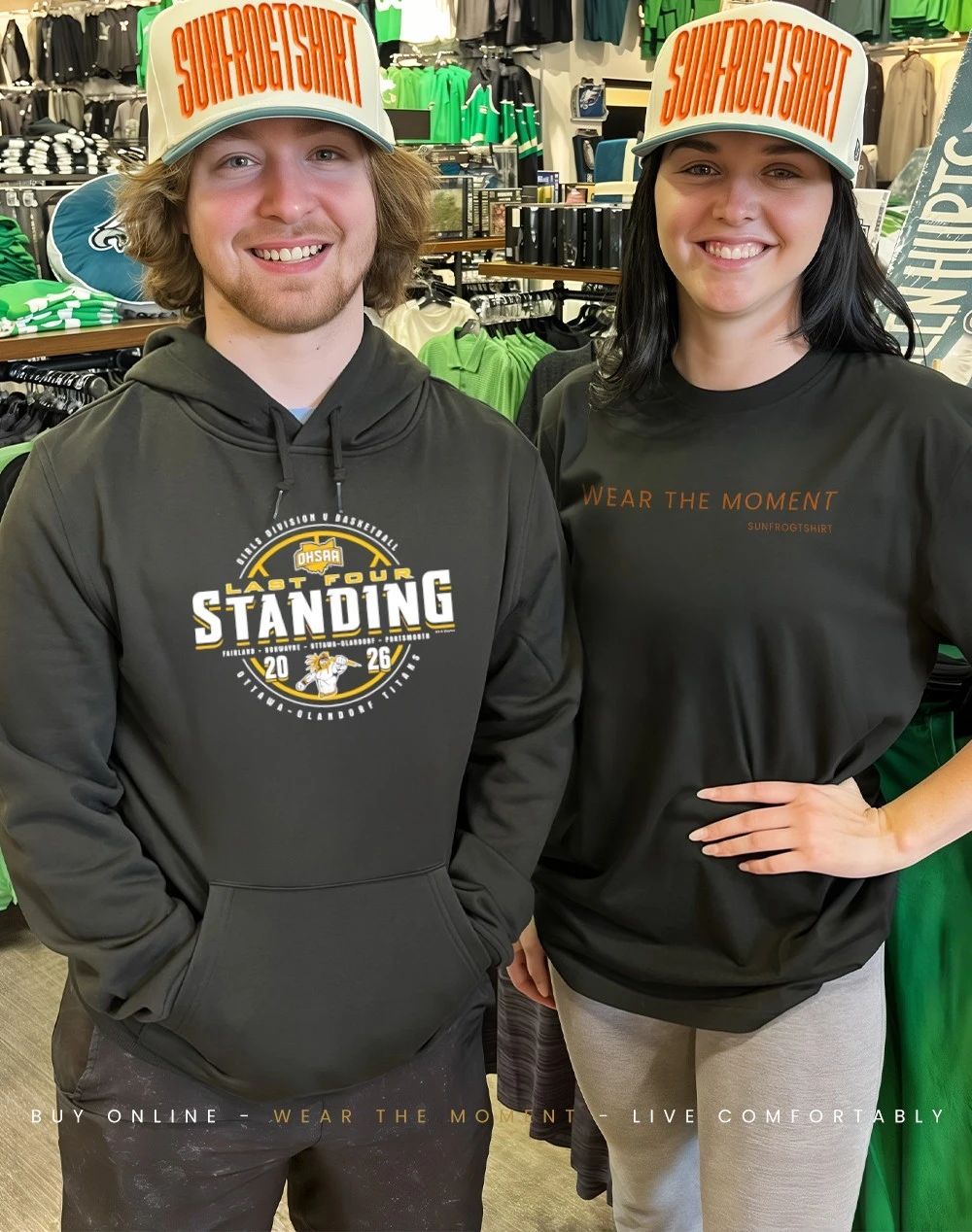 2026 OHSAA Girls Basketball D5 Last Four Standing Ottawa-Glandorf Titans shirt