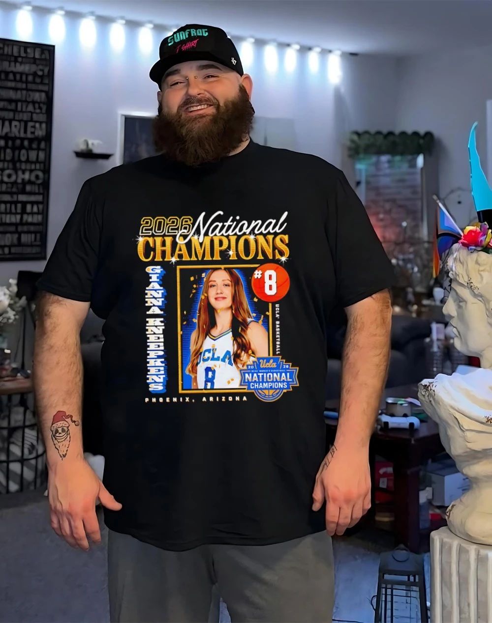 Gianna Kneepkens Ucla Bruins 2026 Women’s Basketball National Champions shirt
