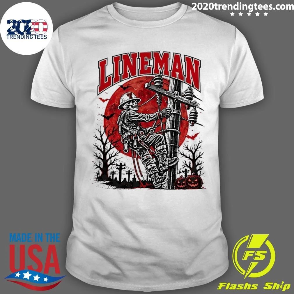 Texas Tech Red Raiders Skeleton Lineman Halloween 2026 Shirt