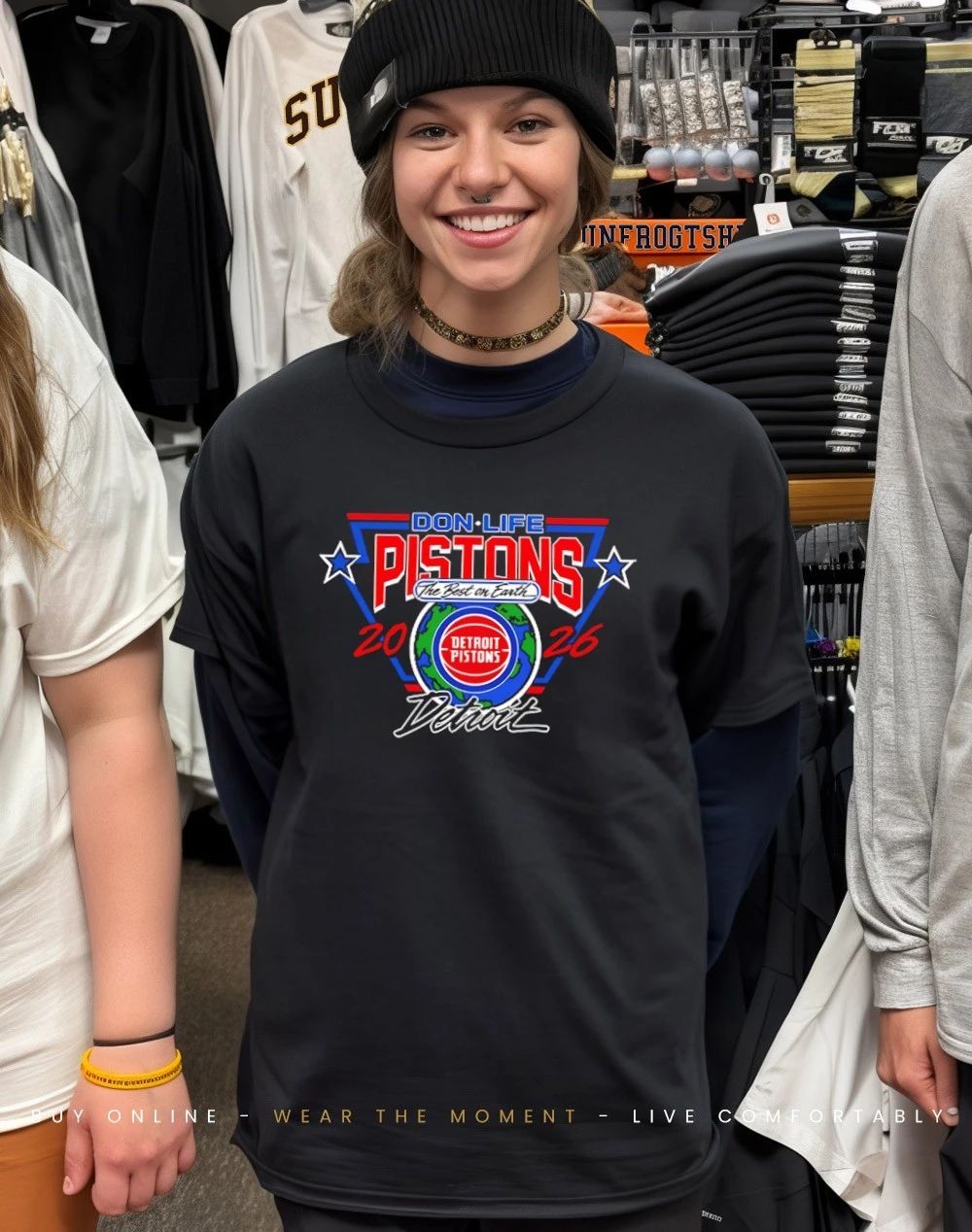 Detroit Pistons Pistons x DON LIFE 313 Day 2026 shirt