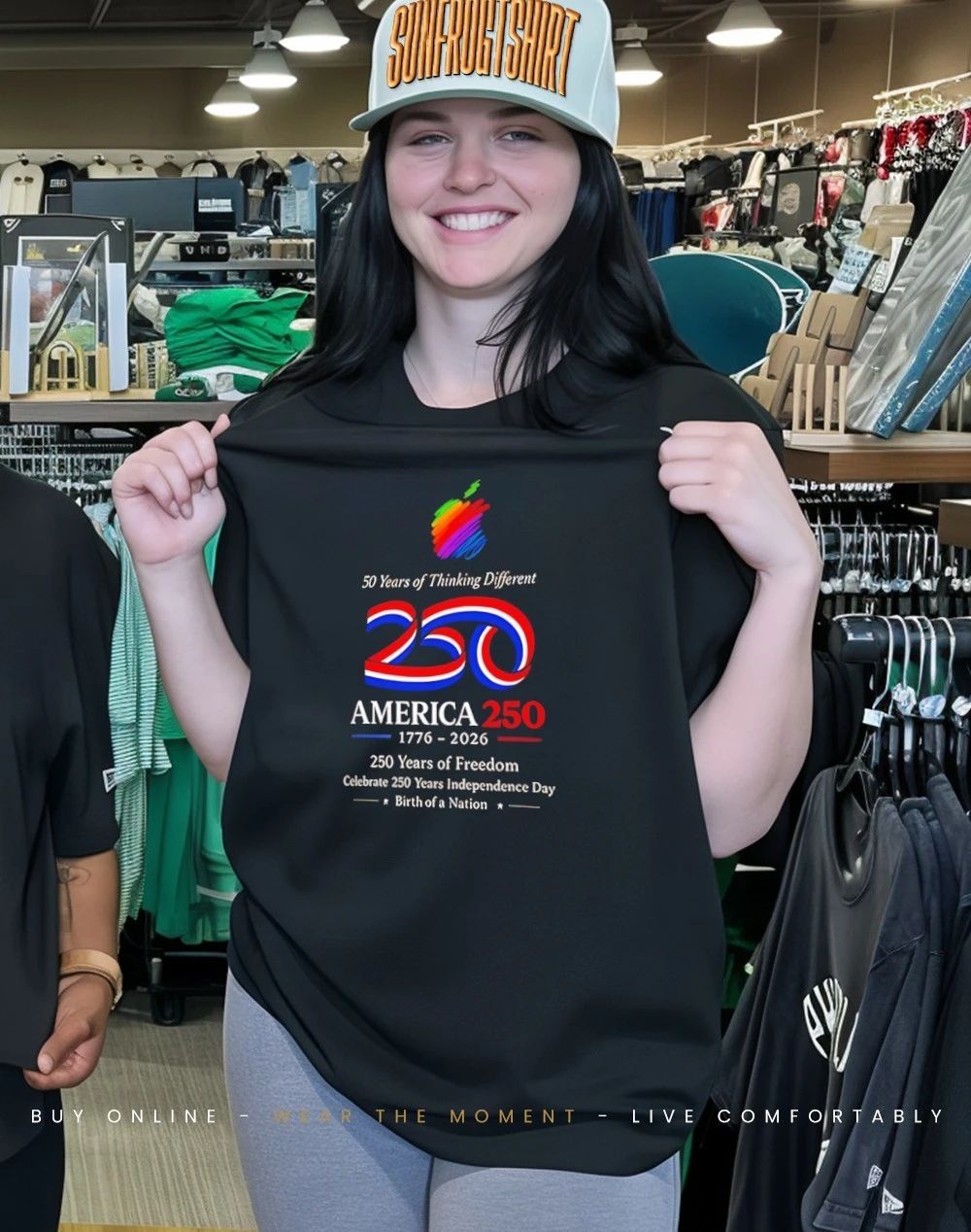 America 250 50 Years of Thinking Different shirt