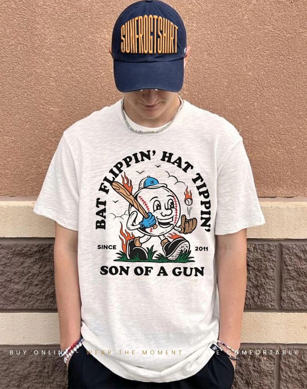 Bat flippin’ hat tippin’ son of a gun shirt