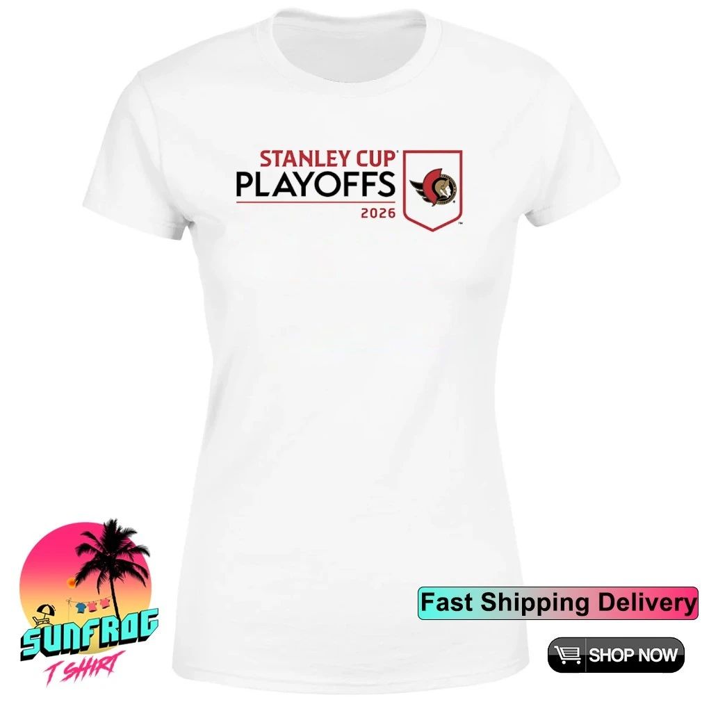Ottawa Senators Stanley Cup Playoffs logo 2026 shirt