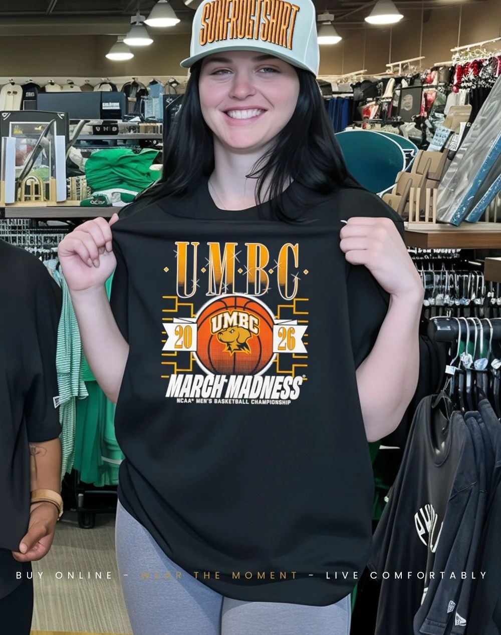 UMBC Retrievers MBB 2026 March Madness logo shirt