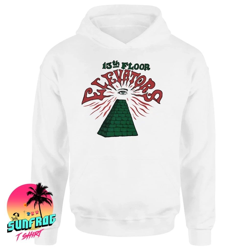 Pyramid with eye 13th Floor Elevators shirt