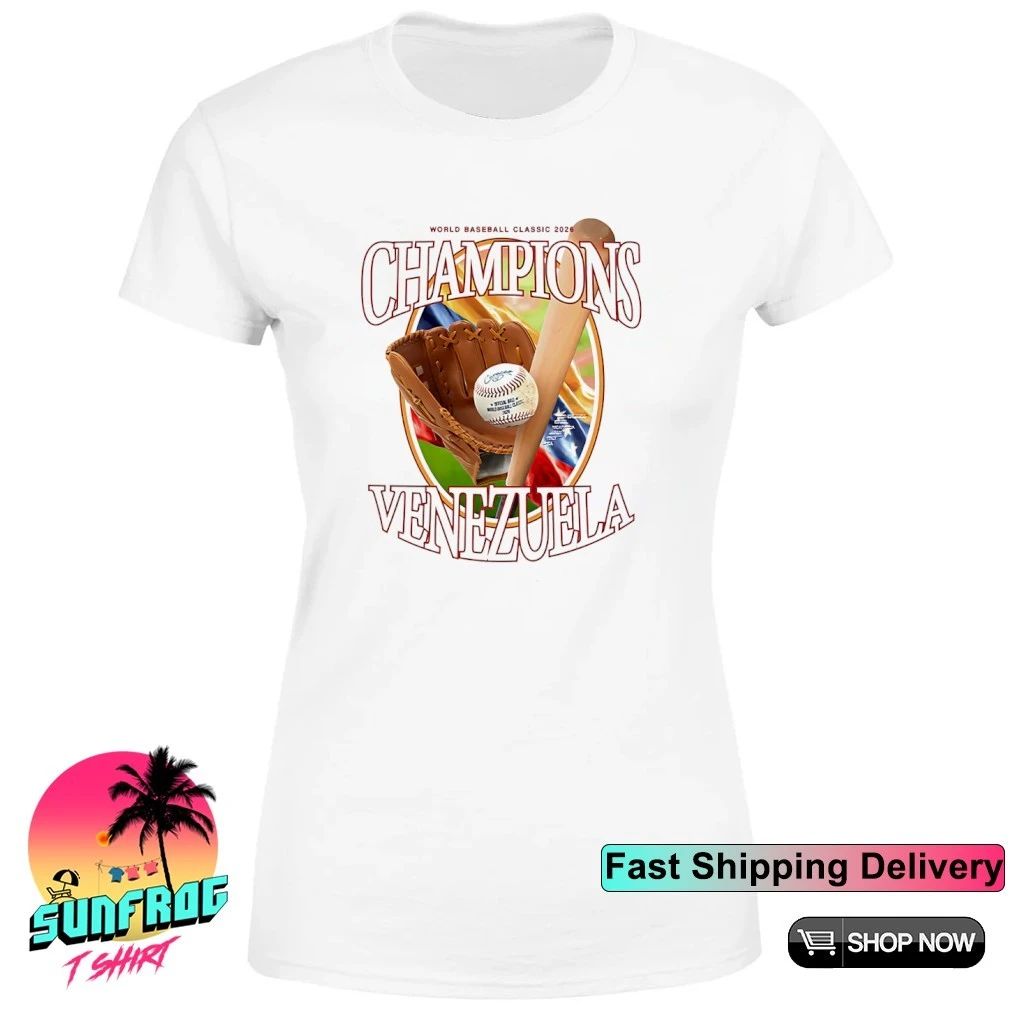 Venezuela Baseball World Baseball Classic Champions 2026 logo shirt