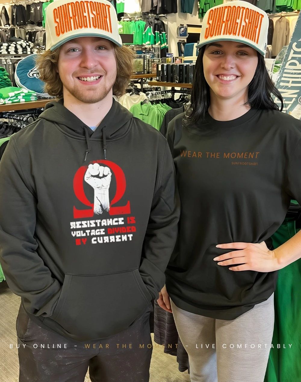 Resistance is Voltage Divided by Current shirt