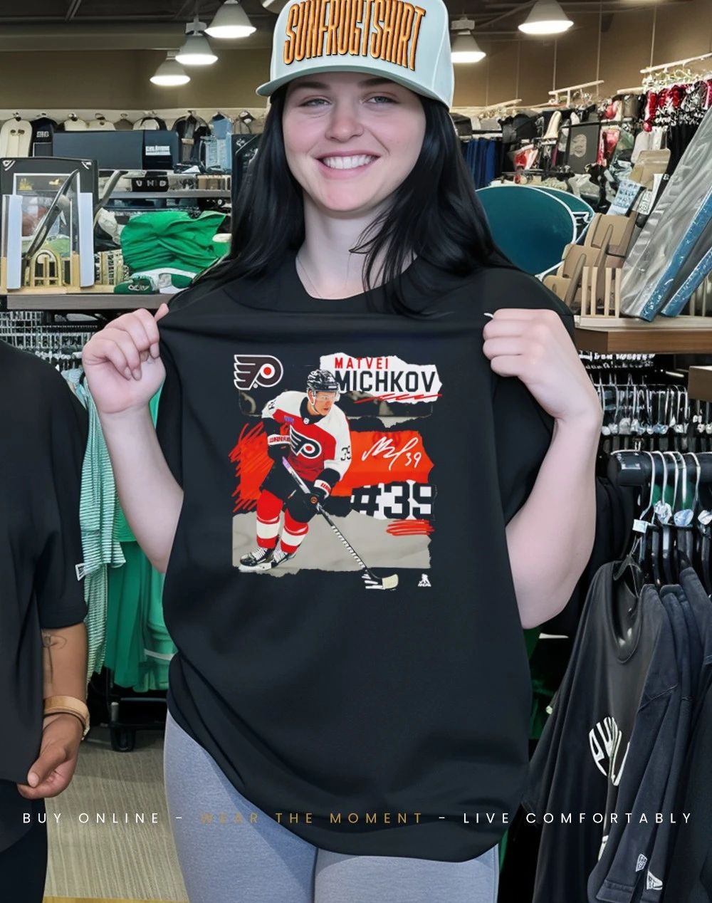 Matvei Michkov Philadelphia Flyers Fresh Ice signature shirt