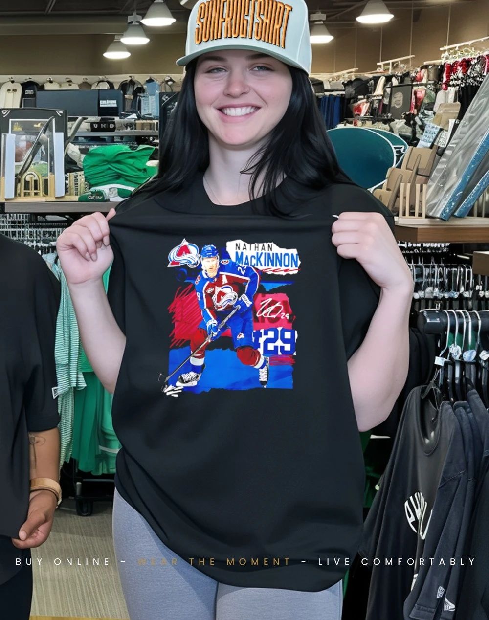 Nathan MacKinnon Colorado Avalanche Fresh Ice shirt