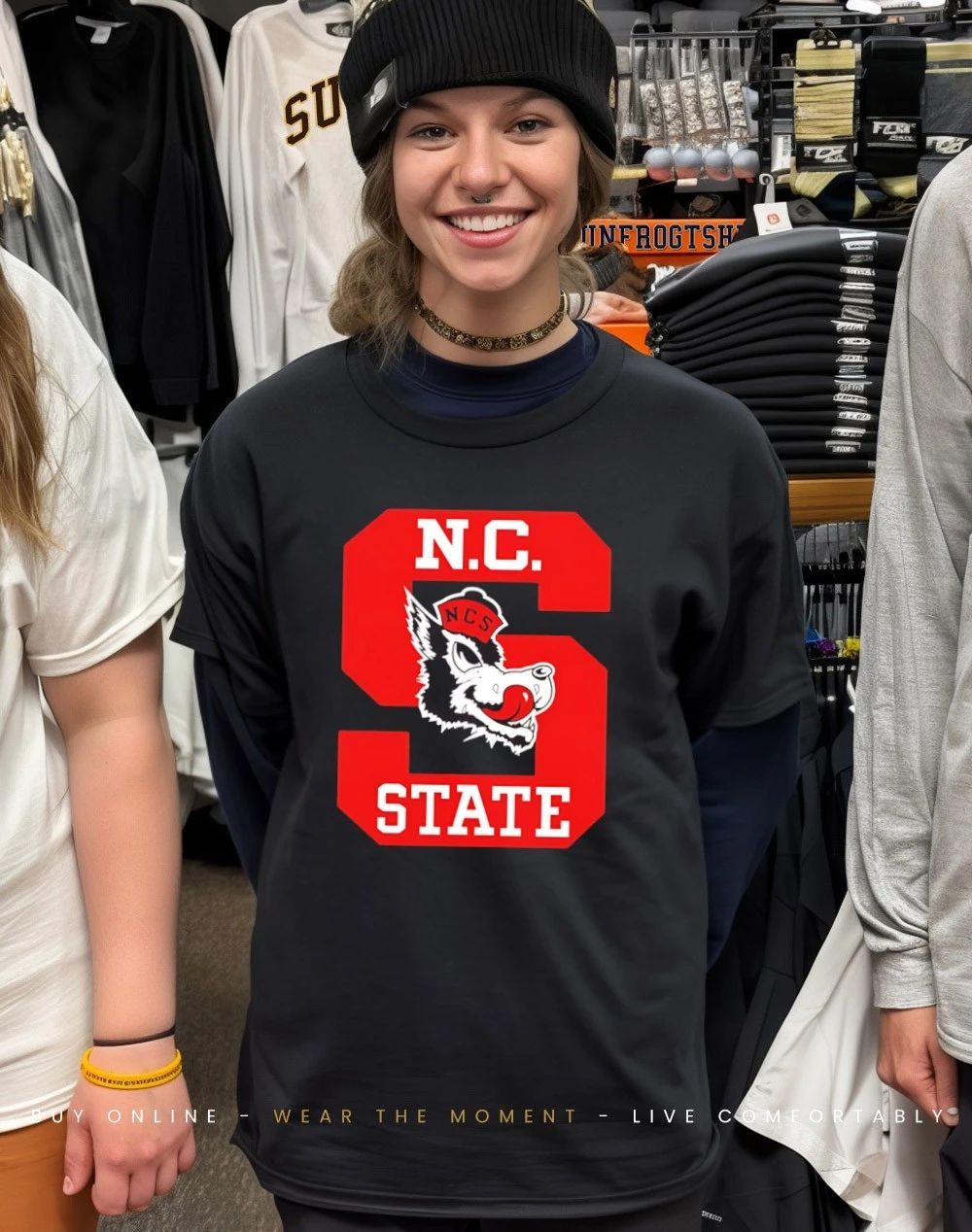 Nc state will wade slobbering wolf shirt