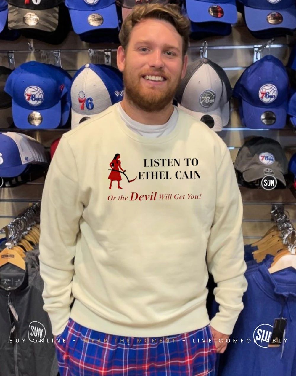 Listen to Ethel Cain or the Devil will get you cartoon shirt