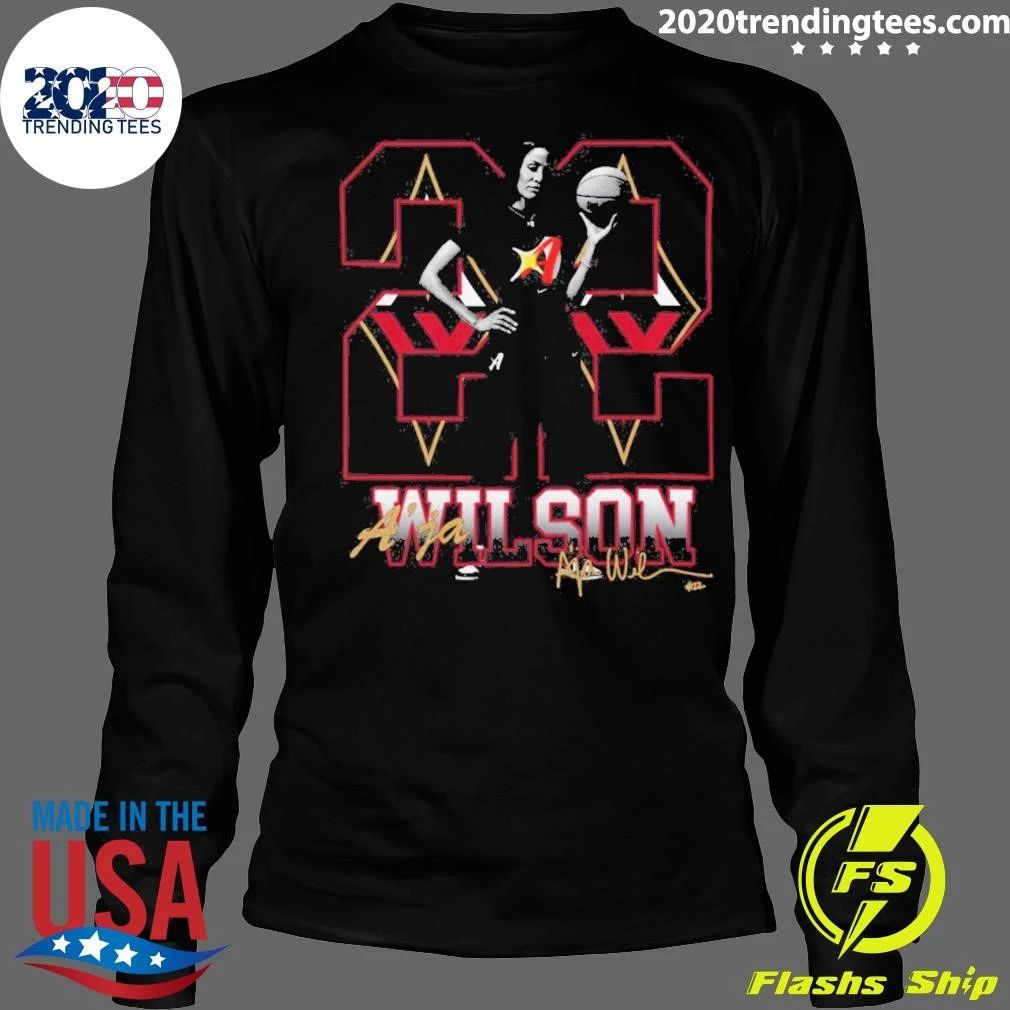 A’ja Wilson Aces Basketball Player Shirt