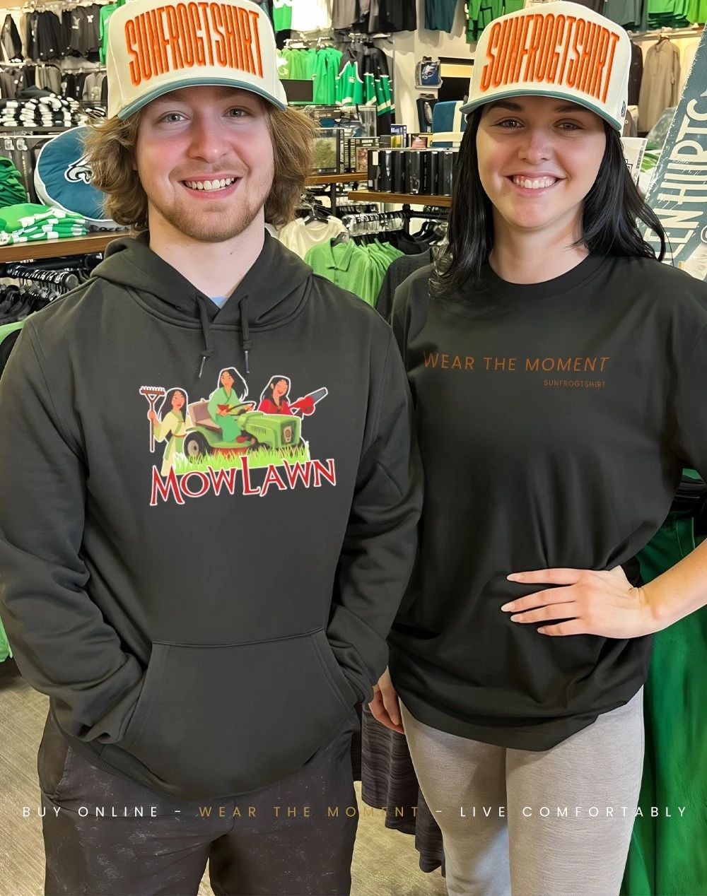 Mulan lawn mowers mownlawn shirt