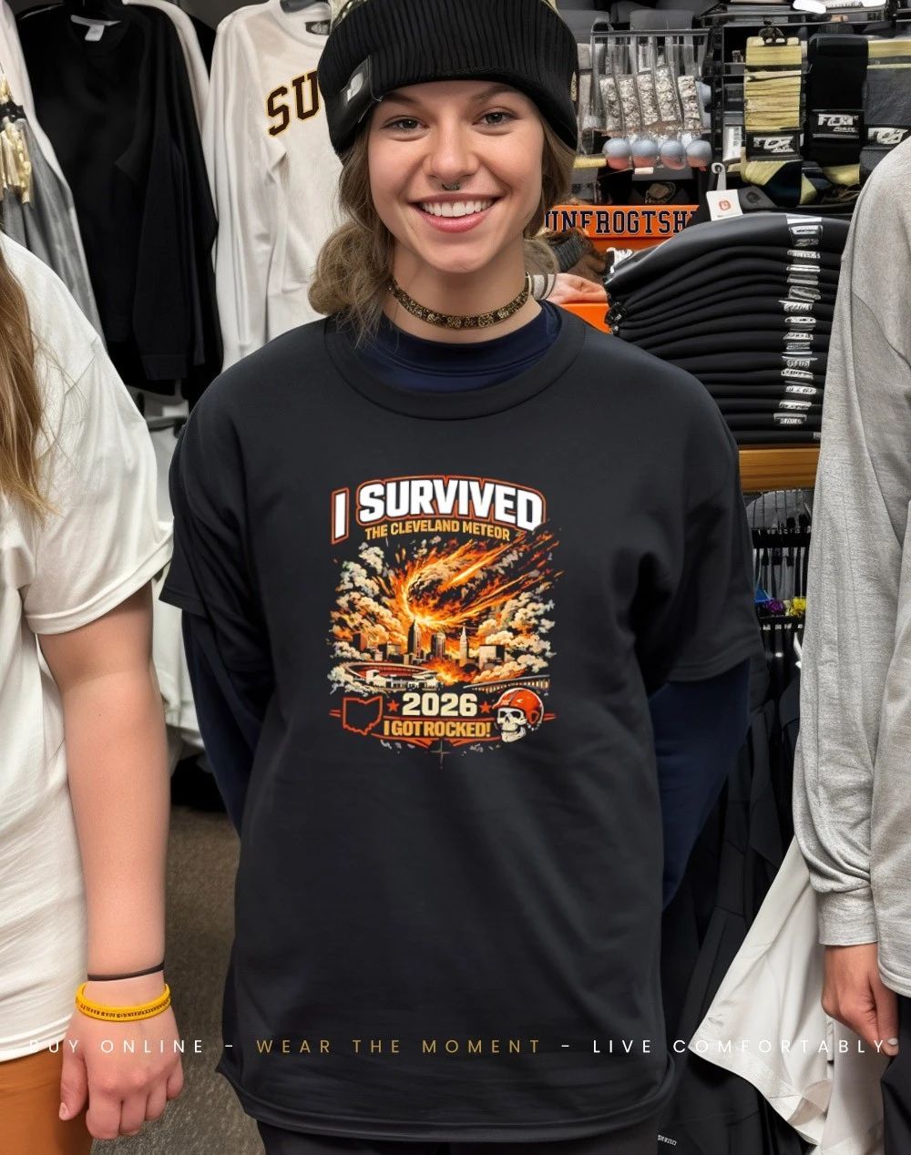 I Survived The Cleveland Meteor 2026 Shirt