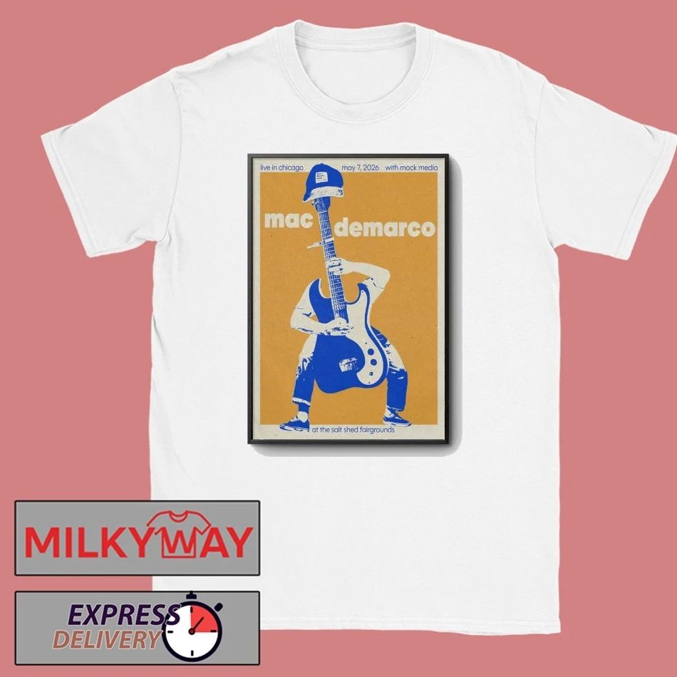 Mac Demarco At The Salt Shed On May 7 2026 Poster shirt