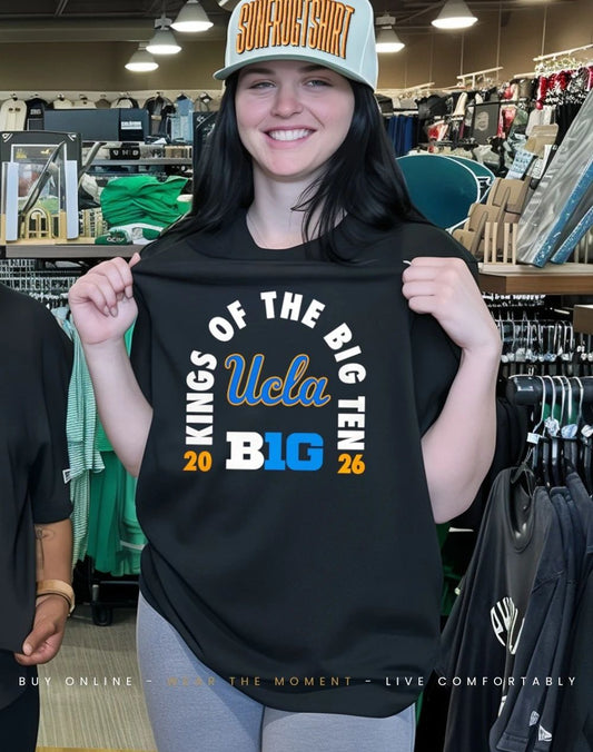 UCLA Women’s Basketball Big Ten Champions 2026 King of the Big Ten shirt