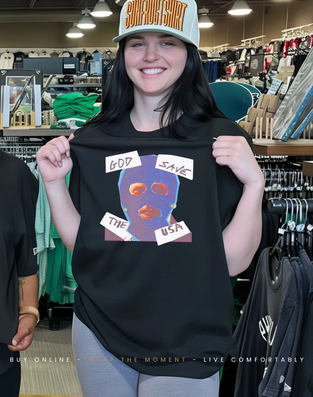 Trump God Save The Usa shirt